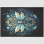 Gothic Dragonfly 1 Decoupage Paper Seidenpapier (Vorderseite)