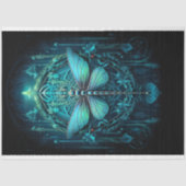 Gothic Dragonfly 2 Decoupage Paper Seidenpapier (Vorderseite)