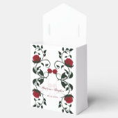 Gothic Dripping Bloody Rose Moody Wedding Geschenkschachtel (Geöffnet)