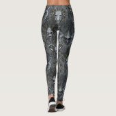 Gothic Dungeon Goth Skulls Fantasy Demon Helmet Leggings (Rückseite)