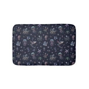 Gothic dunkle Unterwasserwelt Badematte