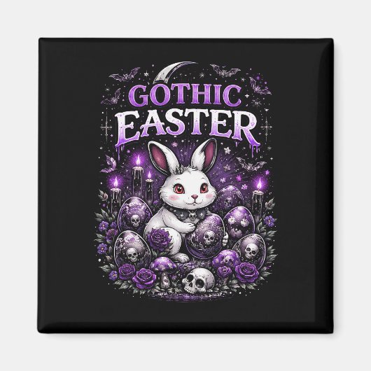Gothic Easter Magnet (Vorne)