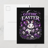 Gothic Easter Postkarte (Vorne/Hinten)