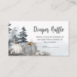 Gothic ein kleines Boo-Baby-Duschdusche Windelwann Begleitkarte