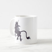 Gothic Einhorn Tasse (Vorderseite Links)
