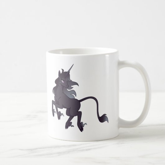Gothic Einhorn Tasse (Rechts)