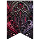 Gothic Elegance-Banner Wimpelkette (Dritte Fahne)