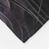 Gothic Elegance Fleece Blanket (Ecke)