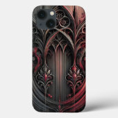 Gothic Elegance iPhone Case (Rückseite)