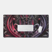 Gothic Elegance Large Desk Mat Schreibtischunterlage (Tastatur & Maus)