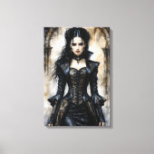 Gothic Elegance Leinwanddruck (Vorderseite)