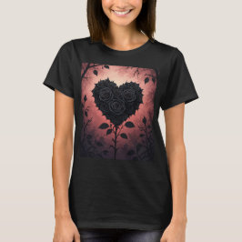 Gothic Elegance Of Loves Complexity T-Shirt