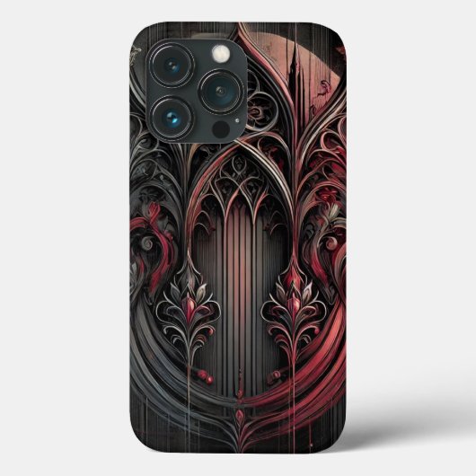 Gothic Elegance Phone Case (Rückseite)