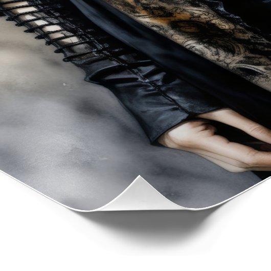 Gothic Elegance Poster (Ecke)