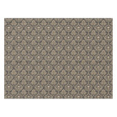 Gothic Elegance Skull Damask Tischdecke (Vorderseite (Horizontal))