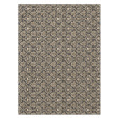 Gothic Elegance Skull Damask Tischdecke (Vorderseite)