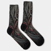 Gothic Elegance Socks Socken (Rechts)