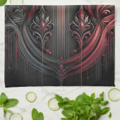 Gothic Elegance Table Zelt Sign Geschirrtuch (Gefaltet)