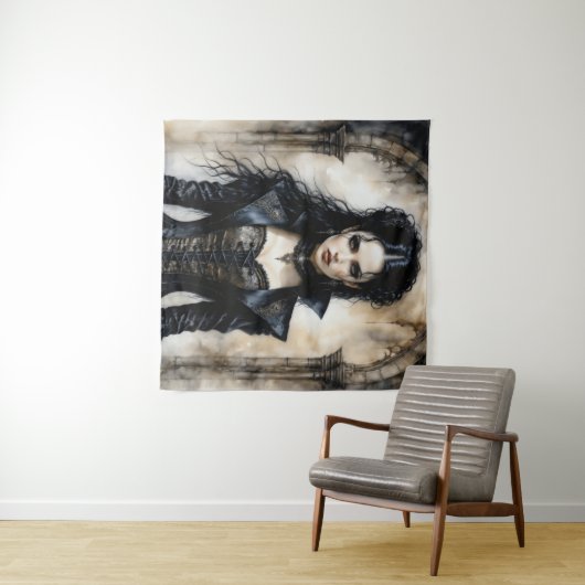 Gothic Elegance Wandteppich (Beispiel (Horizontal))