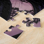Gothic Emo | Anime-Mädchen und Katze Puzzle (Seite)
