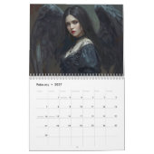 Gothic Engel Kalender (Feb 2027)