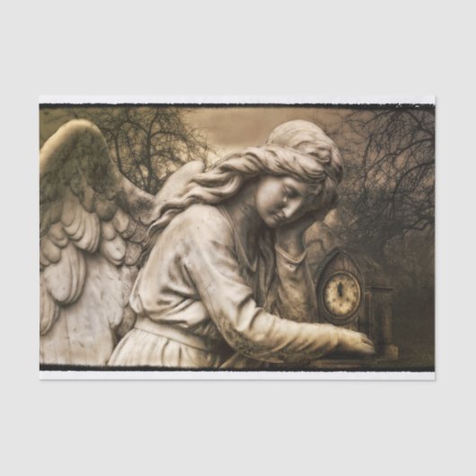 Gothic Engel-Papiere Seidenpapier (Vorderseite)