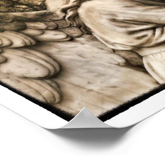 Gothic Engelposter Poster (Ecke)