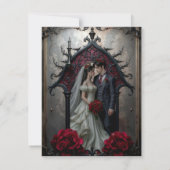 Gothic Eternal Love  Dankeskarte (Rückseite)