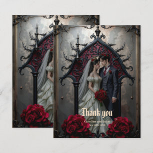 Gothic Eternal Love  Dankeskarte