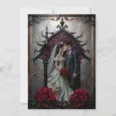 Gothic Eternal Love  Einladung (Rückseite)