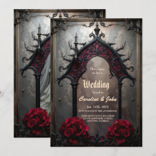 Gothic Eternal Love Einladung