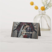 Gothic Eternal Love  Platzkarte (Rückseite)