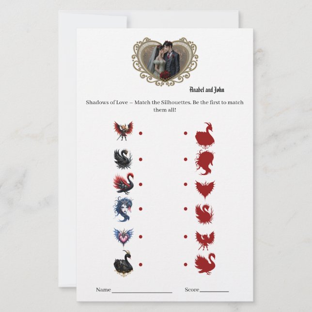 Gothic Ewige Liebe (Vorderseite)