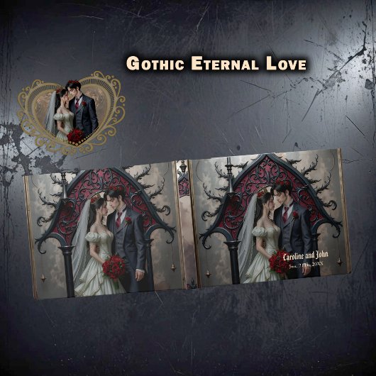 Gothic Ewige Liebe Gästebuch