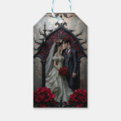 Gothic Ewige Liebe  Geschenkanhänger (Rückseite)