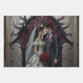 Gothic Ewige Liebe Geschenkpapier Set (Vorderseite 3)