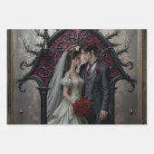 Gothic Ewige Liebe Geschenkpapier Set (Vorderseite 2)