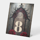 Gothic Ewige Liebe Sockelschild (Vorderseite)