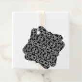 GOTHIC Extravagant Square Gift Tags Geschenkanhänger (Beispiel)