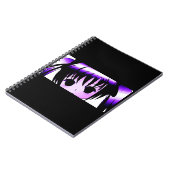 Gothic Eyes Notebook Notizblock (Linke Seite)