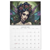 Gothic Fairies von Ivy and Bat Art Calendar Kalender (Jan 2026)