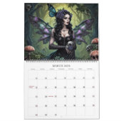 Gothic Fairies von Ivy and Bat Art Calendar Kalender (Mär 2026)
