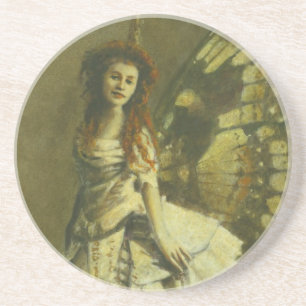 Gothic Fairy Achterbahn Getränkeuntersetzer