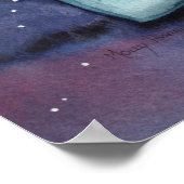 Gothic Fairy and Dragon Poster Molly Harrison (Ecke)