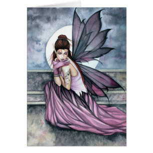 Gothic Fairy Art Karte von Molly Harrison