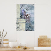 Gothic Fairy Art Poster von Molly Harrison (Küche)