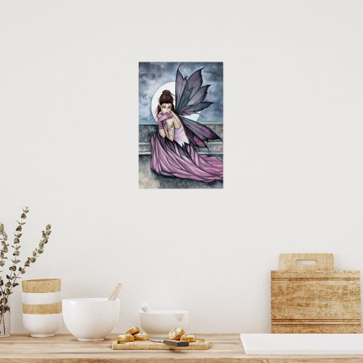 Gothic Fairy Art Poster von Molly Harrison (Küche)