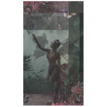 "Gothic Fairy" Baumwolltischdecke