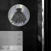 Gothic Fairy Black Gown | Vampy Glam Goth Sheen Magnet