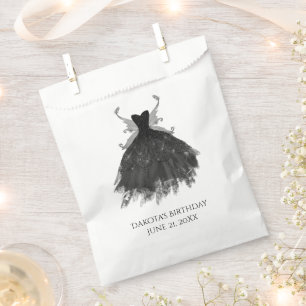 Gothic Fairy Black Gown Vampy Goth Vielen Dank Geschenktütchen